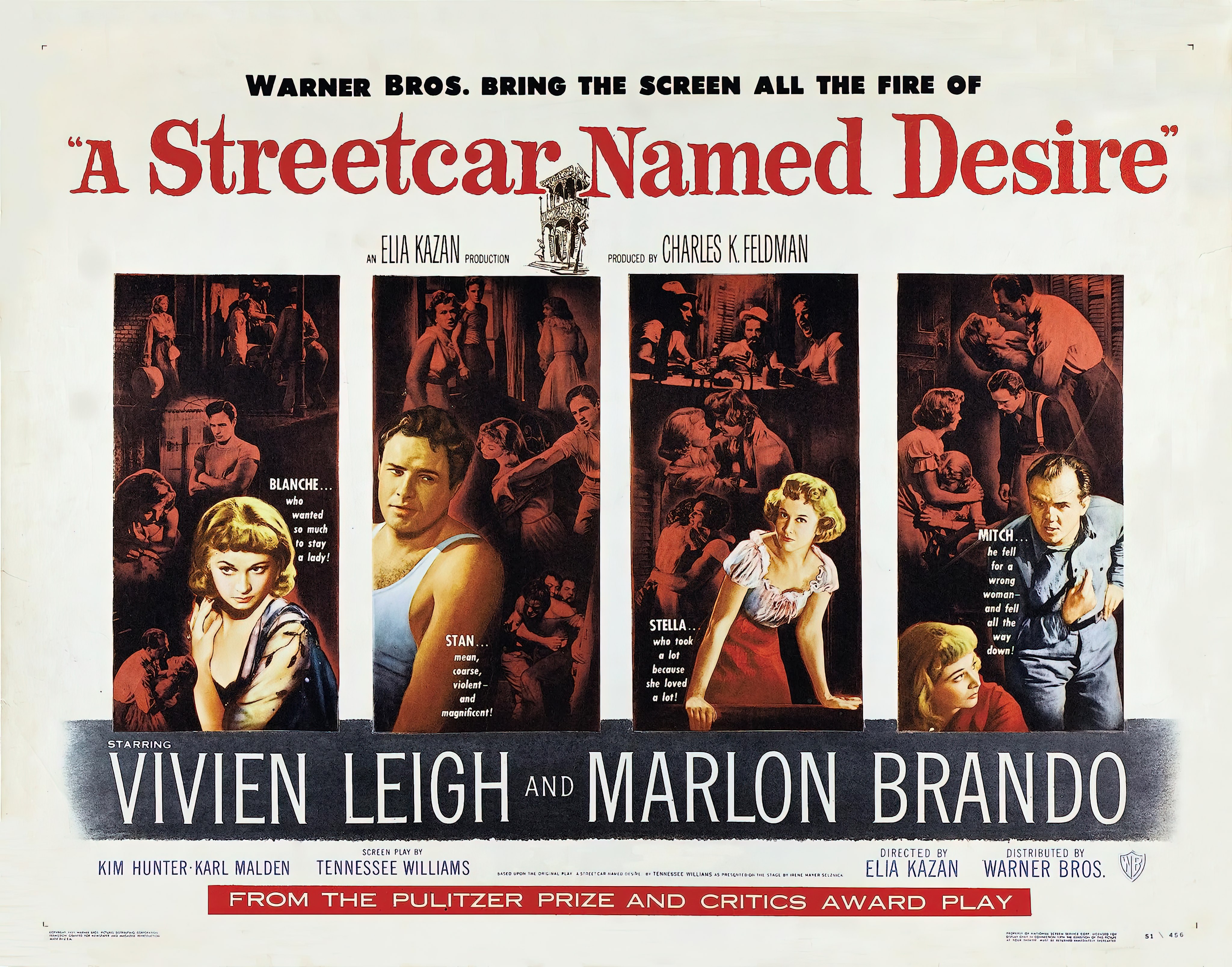 A Streetcar Named Desire (1951) รถรางคันนั้นชื่อปรารถนา